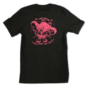 In the name of the MOON! Tee (Hot Pink)