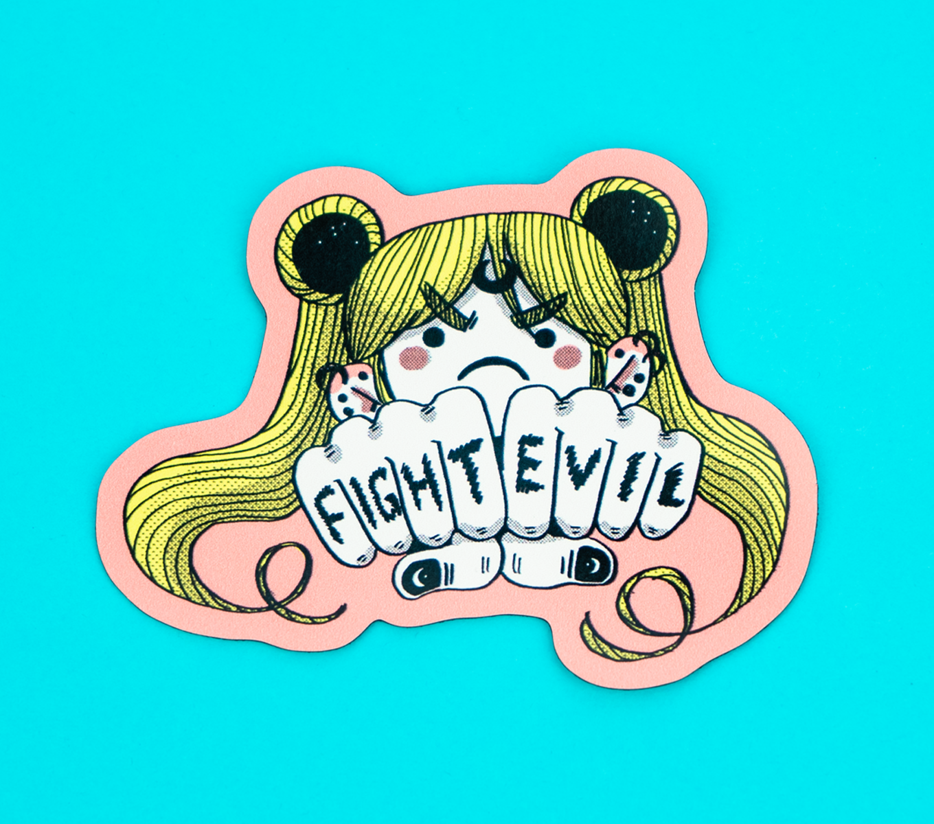 Fight Evil! Magnet